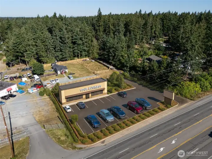 Image doctored for showing property potential.