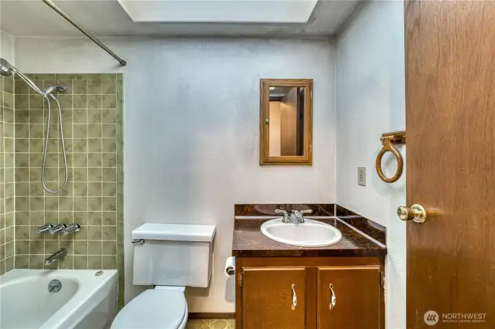 Guest bathroom.