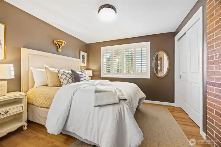 Second bedroom on the main floor.