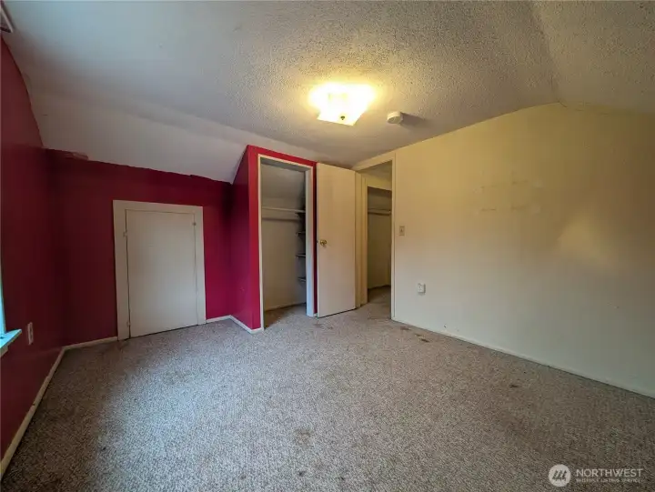 Bedroom 2 upstairs. #2111 5th St SW, Puyllup, WA 98371