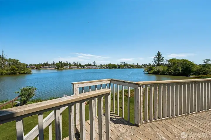 Duck Lake from the upper deck.