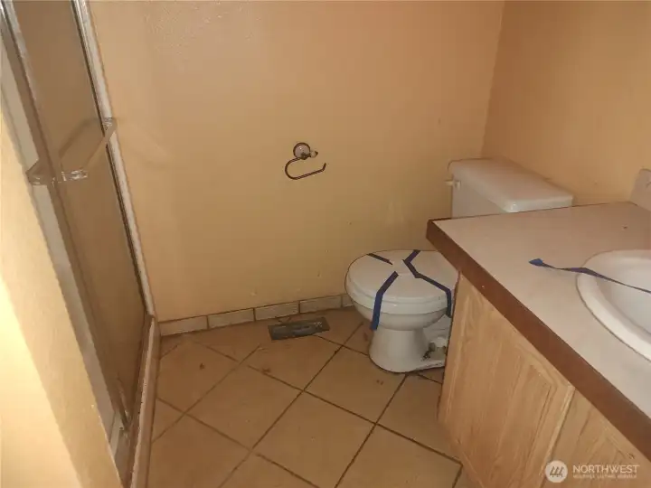 Primary bathroom Primary bathroom