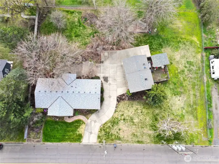 Top View of the Property