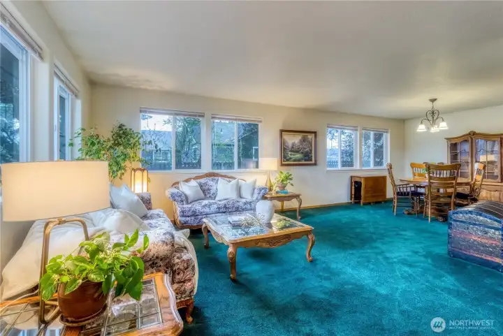 Open Living & Dining Room