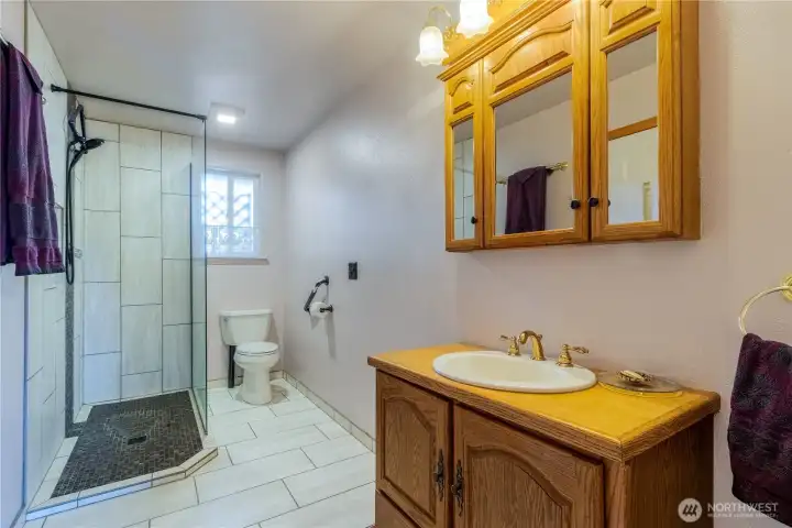 Hall Bathroom on the Main Floor