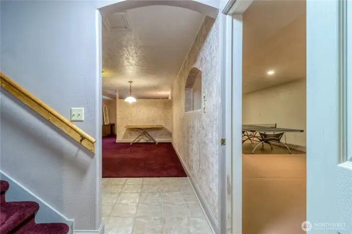 Hallway to downstairs