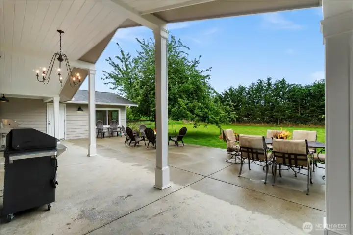 Covered patio