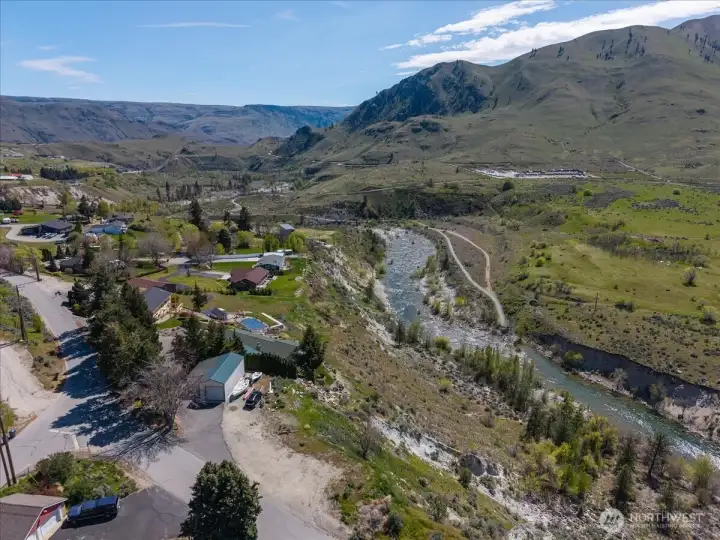 View of the River and Butte