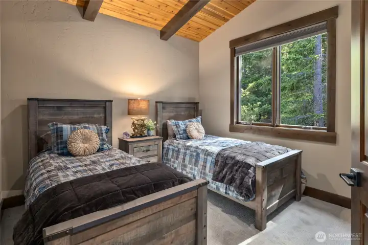 2nd bedroom in casita with all rooms heated and air conditioning with mini-splits