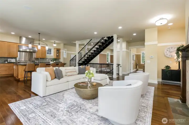 Perfect entertainment space while you enjoy the perfect meal.