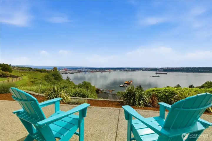 Spectacular View from Patio