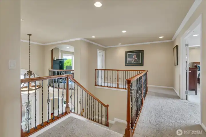 Upstairs