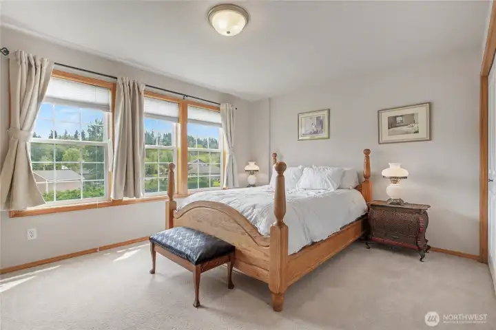 Bedroom #3, you will find all bedrooms are generous in size.
