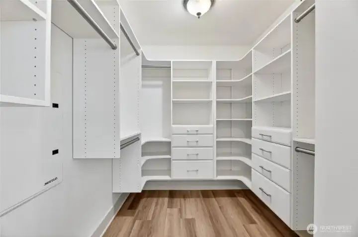 Plenty of space for all of your clothes