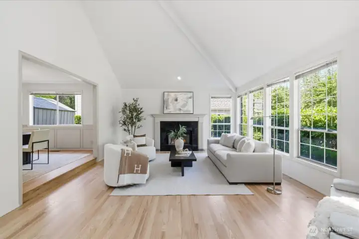 Spacious livingroom