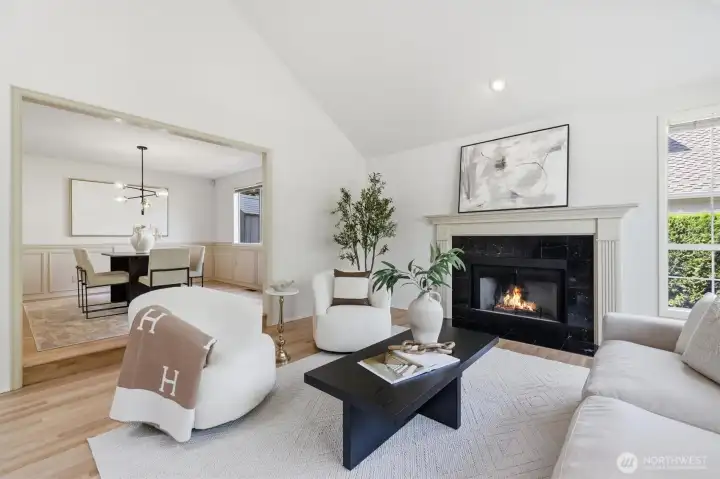 Light-filled gathering space