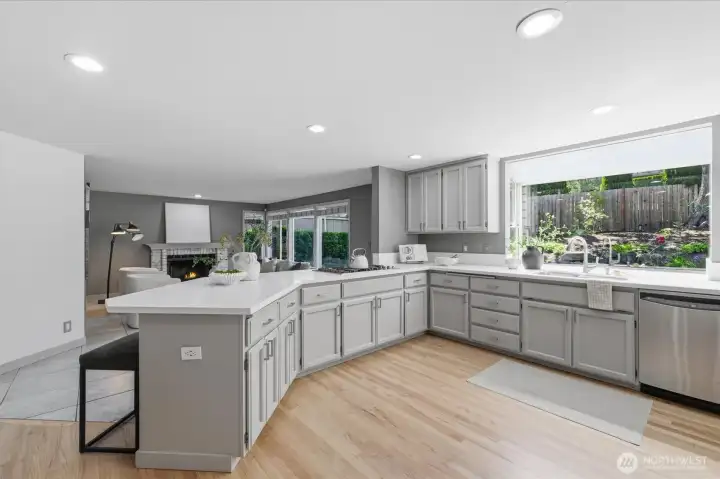 Updated kitchen
