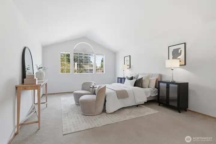 Bright Primary bedroom