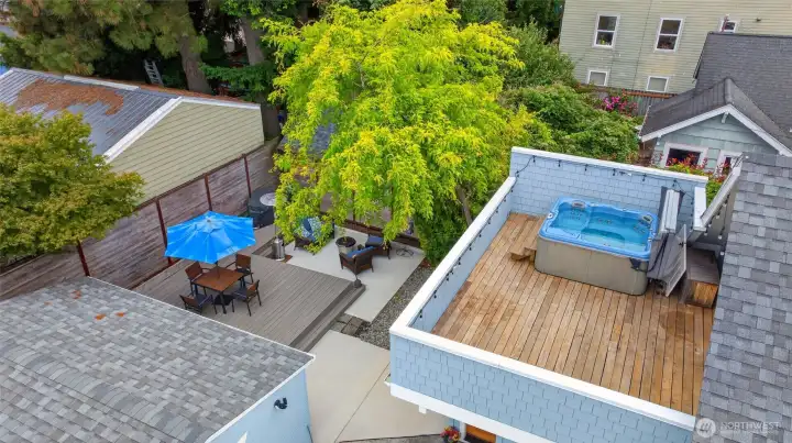 Tree-lined neighborhood, and close to Ballard's famed Market Street