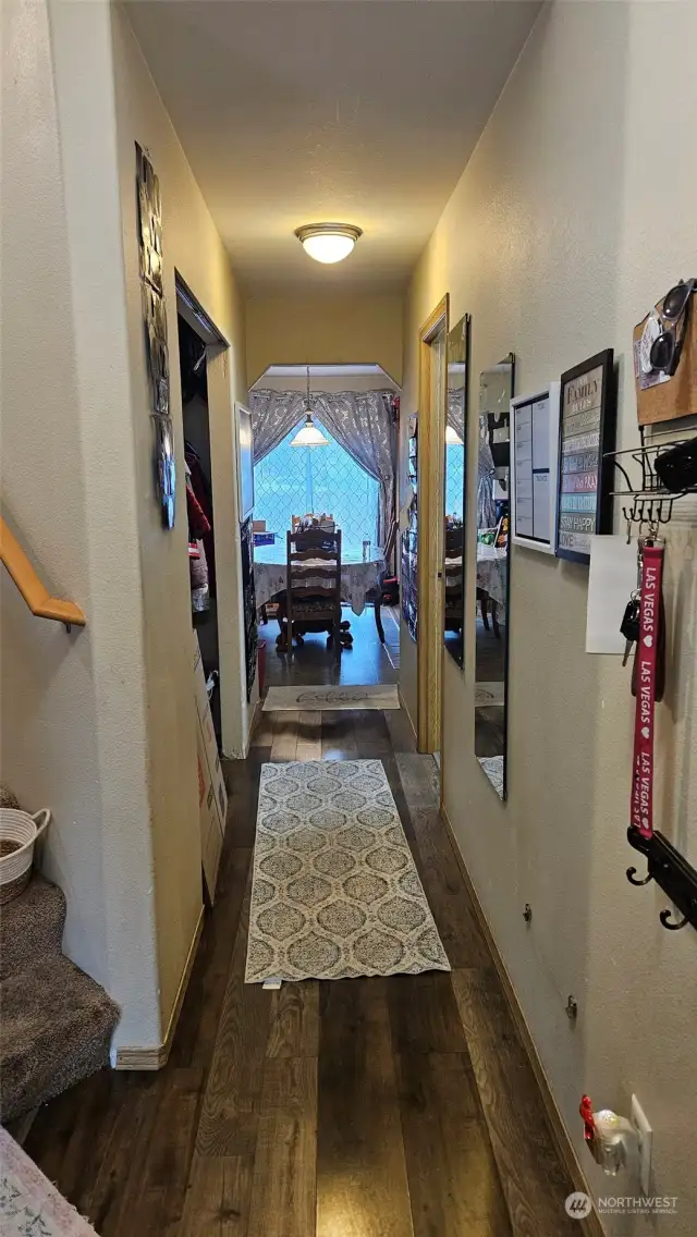 Entry hallway