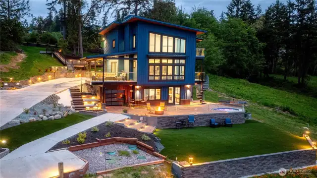 Outdoor living on every level