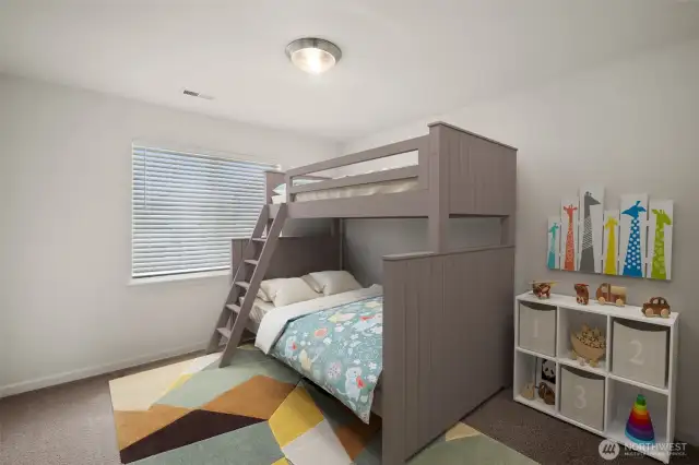 bedroom 3 with walk-in closet