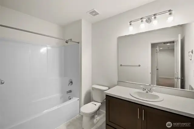 hallway bathroom