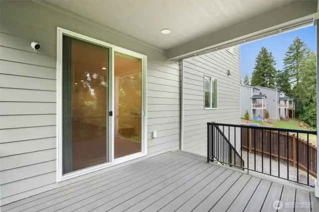 covered and lighted back deck