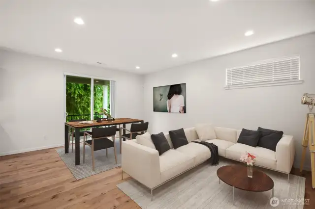 great room from angel facing back deck