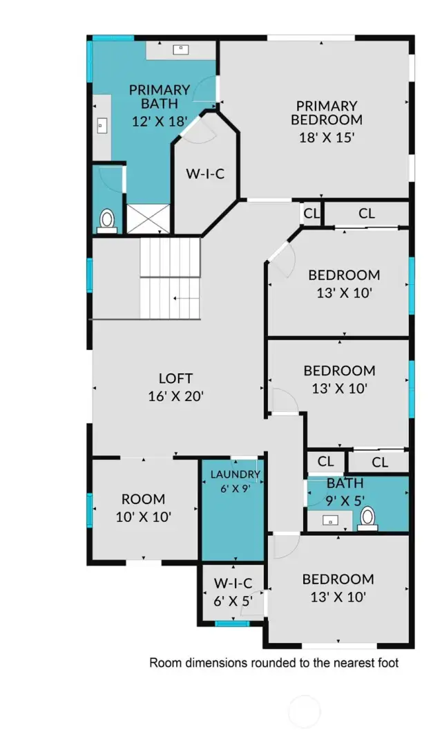 Upper Floor Plan