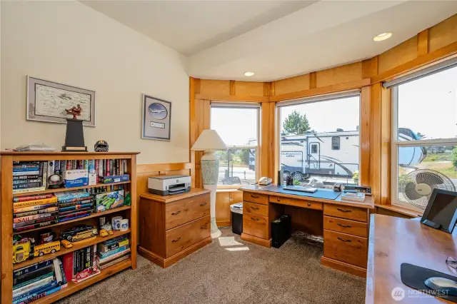 Bedroom 3 also doubles as an inhome office!