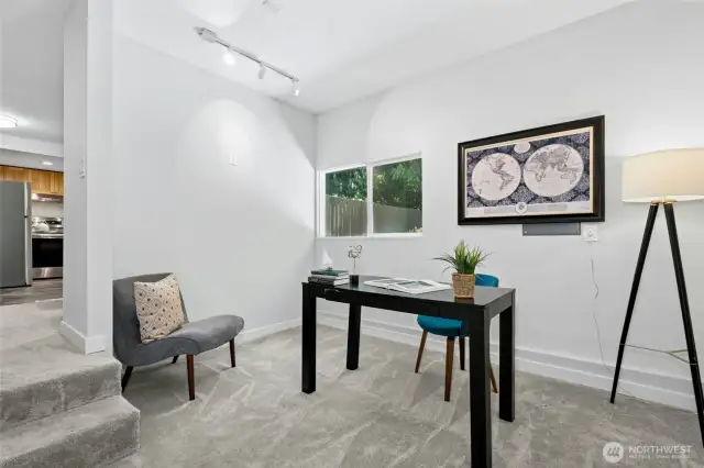 Office/den off the kitchen.