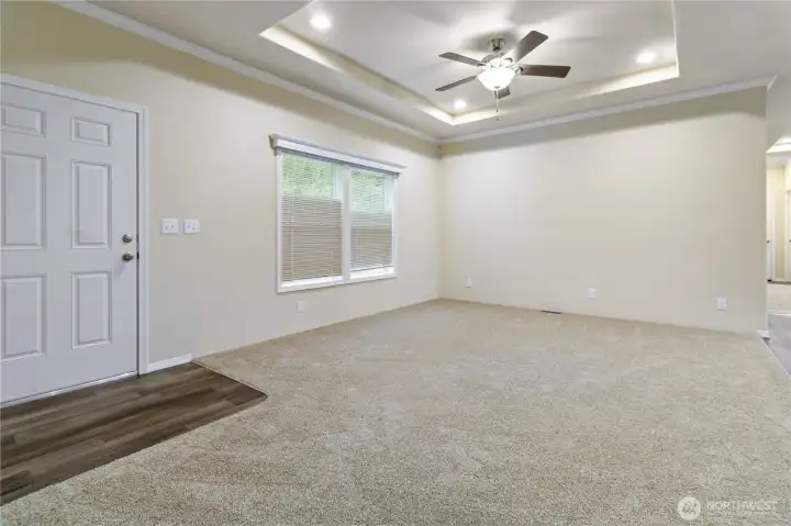 Front door / living room