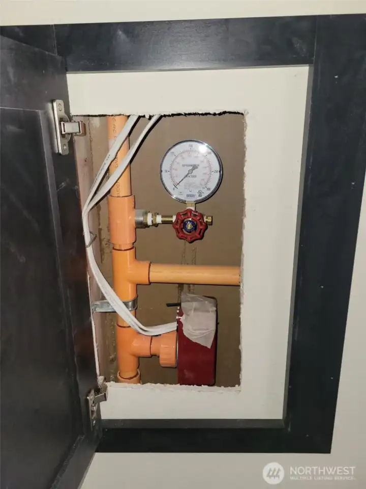 Whole house sprinkler Systems/Utility Room