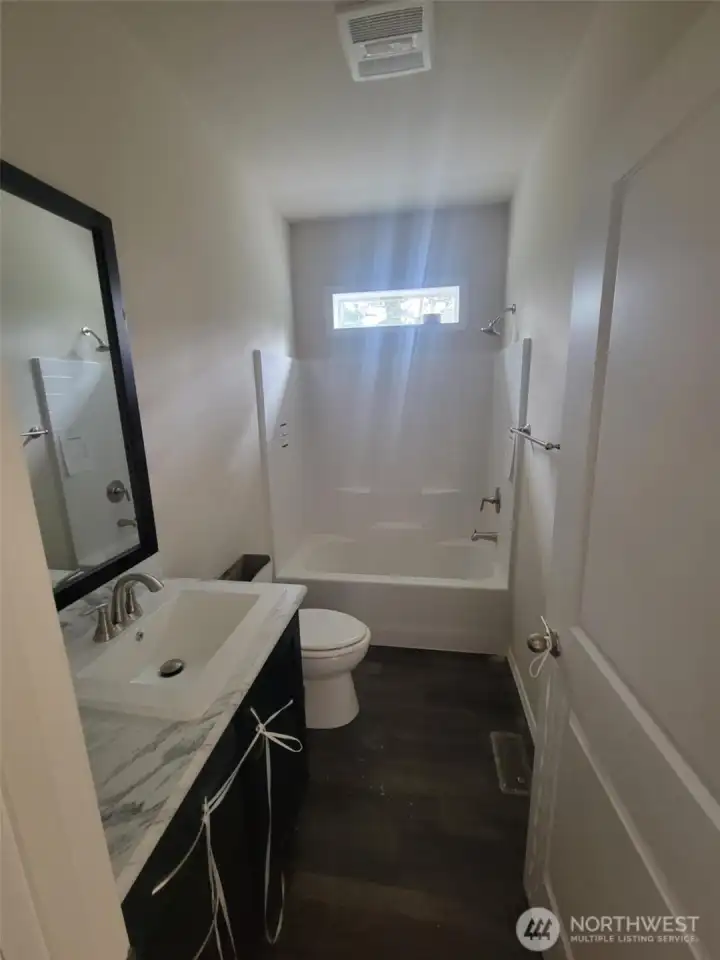 Main Bathroom Shower & Tub