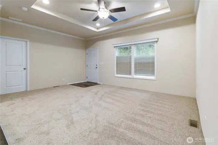 Primary Bed access on left