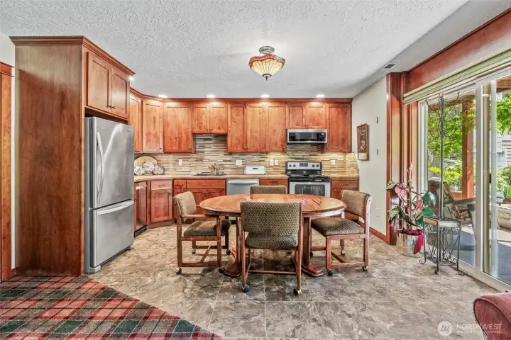 Basement Dining.