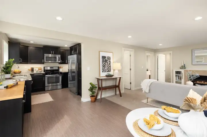 MIL with separate entrance gorgeous, full kitchen and spacious living/dining.
