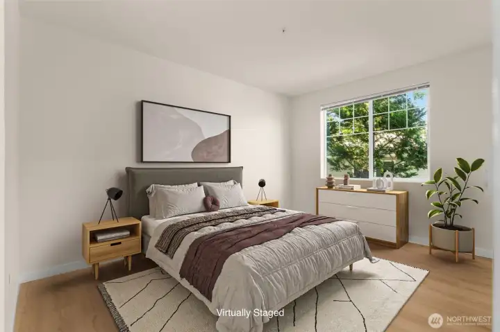 Primary Suite *virtually staged