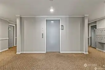 elevator to garage