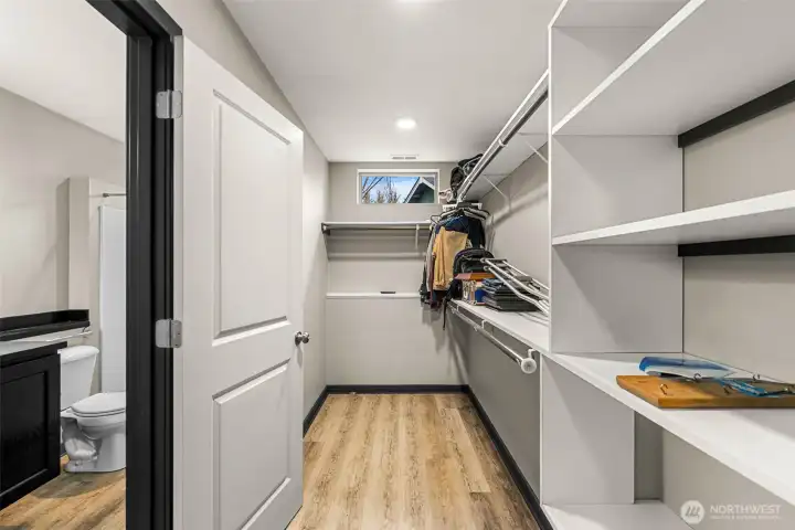 Primary Closet