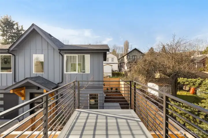 Patio off the kitchen & living room, perfect for entertaining and BBQing