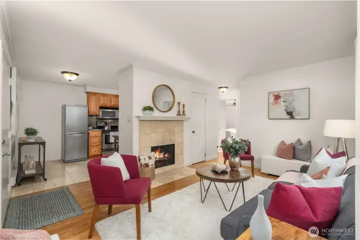 Wood-burning Fireplace Wood-burning Fireplace