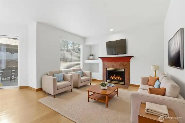 Family Room - Virtually staged.