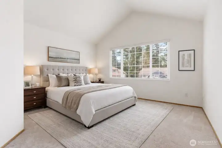 Primary Bedroom - Virtually Stated