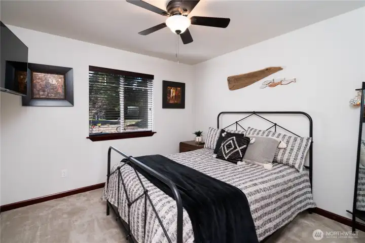 Office space on lower level -- perfect for guests