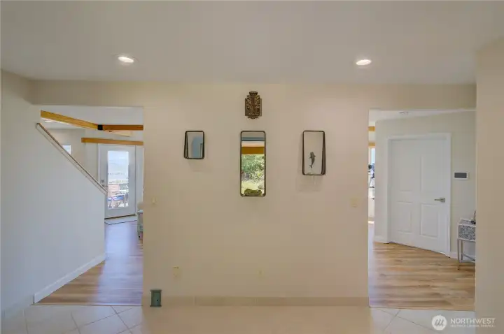 OPEN THE DOOR TO BE GREETED BY A GRAND FOYER