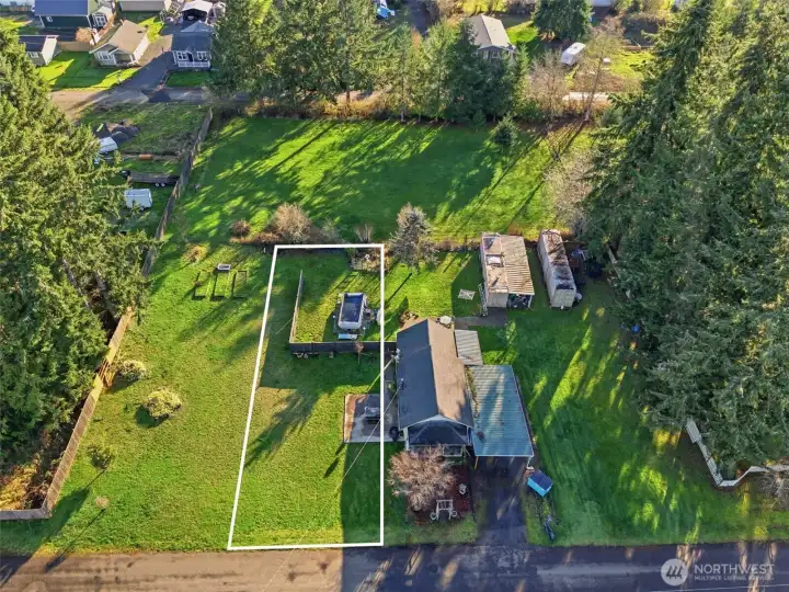 Adjoining Lot included with the sale of home also sold independently NWMLS #