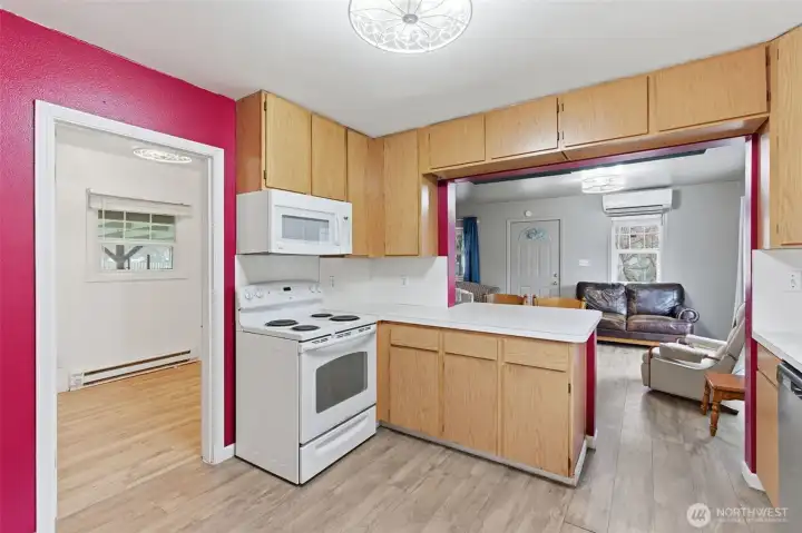 Kitchen with Bed #1