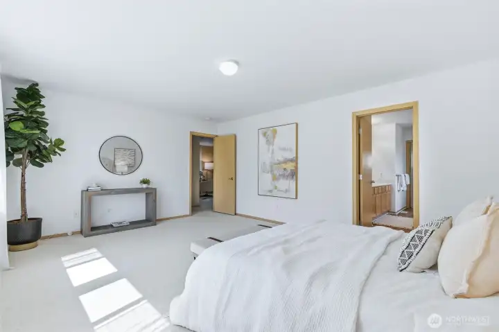 Spacious retreat designed for relaxation and comfort.